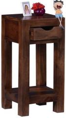 Woodsworth Sao Paulo Solid Wood End table in Provincial Teak finish
