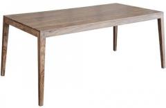 Woodsworth Toulouse Sheesham Wood Six Seater Dining Table in Natural Finish