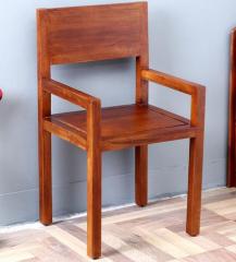 Woodsworth Trego Arm chair in Honey Oak Finish