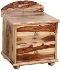 Woodsworth Victoria Bedside Table in Natural Finish