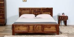 Woodsworth Wyoming Queen Bed in Provincial Teak Finish