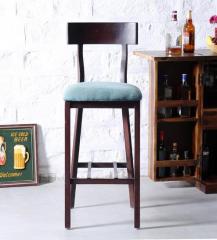 Woodsworth Zephyr Bar Chair in Espresso Walnut Finish