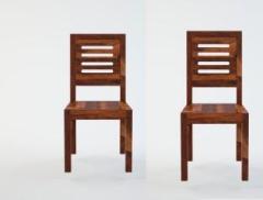 Worldwood Solid Wood Dining set of 2 chair Solid Wood Dining Chair