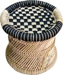 Yashika Creations Rajasthani Handmade bamboo stool/mudda/muddi Bamboo Outdoor Chair Stool