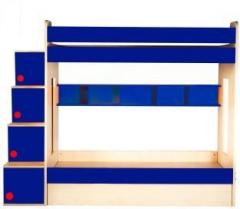 Yipi Flexi Bunk Bed With Hydraulic Bed Engineered Wood Bunk Bed