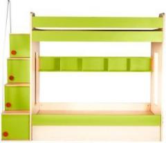 Yipi Flexi Bunk Bed With Hydraulic bed In Green by Yipi Engineered Wood Bunk Bed