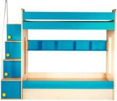 Yipi Flexi Bunk Bed With Hydraulic bed In Sku Blue by Yipi Engineered Wood Bunk Bed