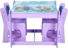 Yipi Frozen Activity Table and 2 Chairs with Height Adjustment engineered wood Desk Chair