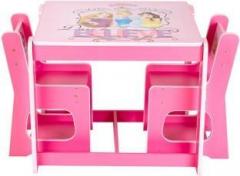 Yipi Princess Activity Table and 2 Chairs with Height Adjustment engineered wood Desk Chair