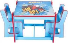 Yipi Spiderman Activity Table and 2 Chairs with Height Adjustment engineered wood Desk Chair