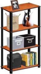 Ziaro 4 Tier Turn N Tube End Table / Side Table / Night Stand Shoe Rack / Book shelve Solid Wood Side Table