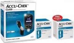 ACCU CHEK Guide Meter with 20 Test Strips Glucometer