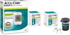 ACCU CHEK Instant S Blood Sugar Glucose check machine with 60 Test Strips Glucometer