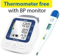 Accusure AS & fm AS BP monitor with free Accu Sure thermometer Bp Monitor