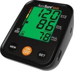 Accusure Blood Glucometer Comes With AS02 3 Color Smart Display Technology Bp Monitor