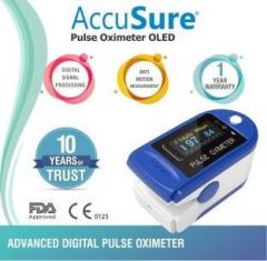 Accusure CMS50D Finger Tip Advanced Digital Pulse Oximeter Pulse Oximeter