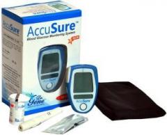 AccuSure Glucose Monitor With 25 Strips Glucometer