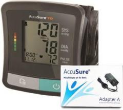 Accusure TD 1209, Automatic Upper Arm Blood Pressure Monitor with Power Adapter Bp Monitor