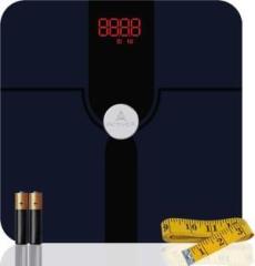 Activex Ivy Digital Bathroom Scale With Measuring Tape Weighing Scale