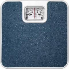 ACU CHECK Analog Weight Machine, Weight machine for Human Body, Weighing Scale Blue 120Kg Weighing Scale