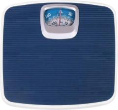 ACU CHECK Analog Weight Machine, Weight machine for Human Body, Weighing Scale Blue 130Kg Weighing Scale