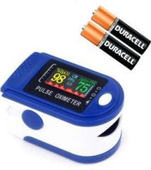 Airoza Fingertip Pulse Oximeter, Blood Oxygen Meter, SpO2 & Pulse Monitor with Battery Pulse Oximeter