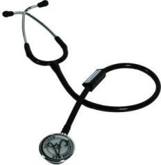 Aki Microtone Max Black Stetho for Doctors, Medical Student, Nurses Acoustic Single Side Tuneable Stethoscope