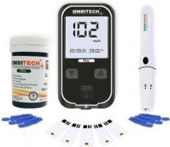 Ambitech Elizy Blood Glucose Meter Kit with 100 strips and 100 lancets Glucometer