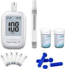 Aspen Gluco Chek 5 Sec. Glucose Blood Sugar testing Monitor Machine with 50 Test Strip Glucometer