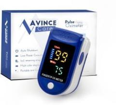 Avince Care Pulse Fingertip Oximeter, Blood Oxygen Meter with 4 Color TFT Screen Pulse Oximeter