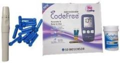 Bb Healthy SD codefree with 50 Glucometer