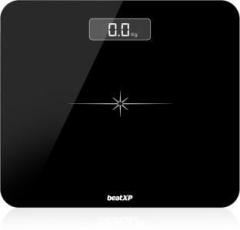 Beatxp Actifit Flare Weight Machine with 6mm Thick Tempered Glass for Human Body Weighing Scale