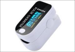 Bistos Professional series Finger Tip Pulse Oximeter SPO2 Blood Oxygen Saturation Monitor Rotatable OLED Digital Display Portable with Batteries and Lanyard Pulse Oximeter Pulse Oximeter Pulse Oximeter