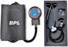 Bpl Aneroid Blood Pressure Machine Manual Sphygmomanometer With Carbon Acoustic Stethoscope Health Care Appliance Combo