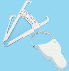 Bunlek Personal Skinfold Body Fat Caliper & Mass Measuring Tape Body Fat Analyzer