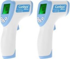 Candes P2 Medicare FD803 Non Contact Infrared Thermometer with IR Sensor and Color Changing Display for human body and objects, US FDA approved Thermometer