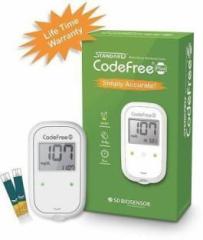 Codefree Blood Sugar Glucose Monitoring System with 100 Test Strips Glucometer