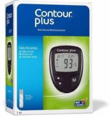 Contour Plus Monitor with 10 Strips Glucometer