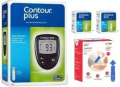 Contour Plus World's No.1 Selling Glucometer, Highly Accurate Glucometer