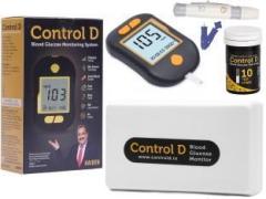 Control D Advanced Blood Sugar Testing Monitor Glucometer