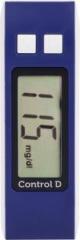 Control D Blue Digital Glucose Blood Sugar testing Monitor Machine with 50 Strips Glucometer