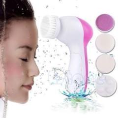 Deemark 5 in 1 Multi Function Electric Portable Face Beauty/Scrubber/Skin Smoothing&Beauty Care Massager