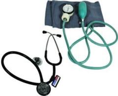 Dishan Manual Bp machine with Doctor Dx Stethoscope Bp Monitor