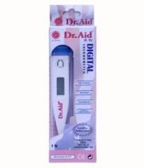 Dr.Aid Ditital Thermometer Perfect for Oral Rectal & Underarms use Thermometer