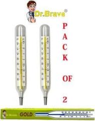 Dr.Brave Healthcare Smic SMIC Gold mercury thermometer Thermometer