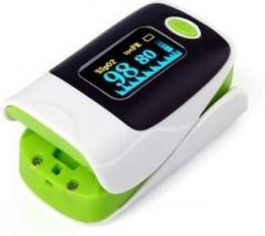 Dr Care Fingertip Pulse Oximeter OLED Pulse Heart Rate Monitor White+Green Pulse Oximeter