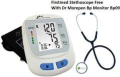 Dr. Morepen BP09 Fully Automatic Blood Pressure With Free Stethoscope Bp Monitor