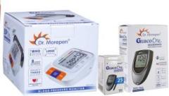 Dr. Morepen BP 15 Blood Pressure Monitor and Glucometer 25 strips combo pack BP 15, Gluco, 25strips Bp Monitor