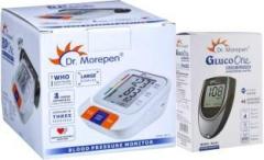 Dr. Morepen BP 15 Blood Pressure Monitor and Glucometer combo pack BP 15, Gluco Bp Monitor
