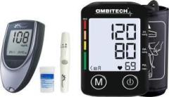 Dr. Morepen Glucometer with 25 Strips and AMBITECH Digital Atomatic Blood Pressure Monitor Glucometer